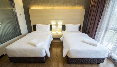 Chambre Supérieure avec lits jumeaux, 2 lits une place, non-fumeurs