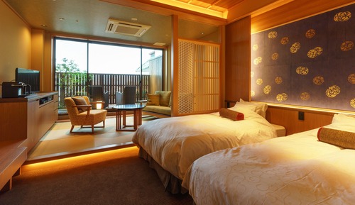 Chambre avec lits jumeaux