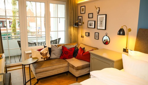 Chambre Double, balcon