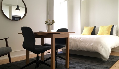 Chambre Double Confort, 1 lit double, accessible aux personnes à mobilité réduite