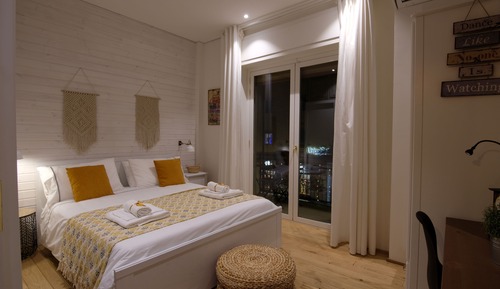 Chambre Double Deluxe, balcon, vue ville