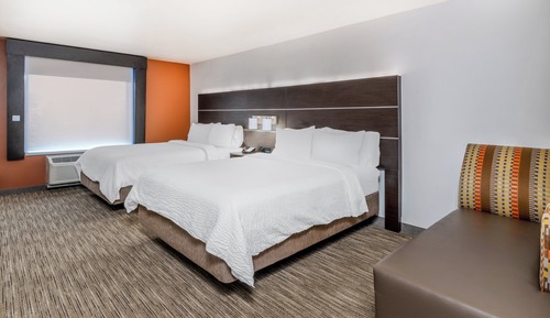 Suite, 2 grands lits, accessible aux personnes à mobilité réduite (Communications, Accessible Tub)