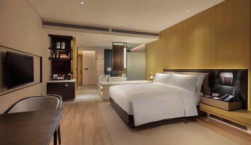 Chambre, 1 très grand lit