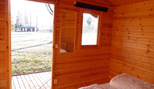 Cottage Standard, 2 lits une place, salle de bains commune, vue fleuve