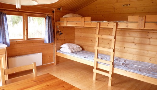 Cottage Standard, salle de bains commune, vue jardin