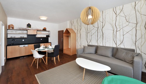 Appartement Familial, coin cuisine