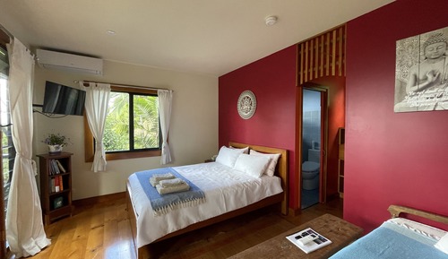 Bungalow Panoramique, 1 grand lit, vue montagne, côté montagne (Lhasa)