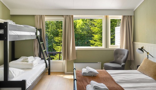 Chambre Quadruple Standard, 1 chambre, balcon, vue fleuve
