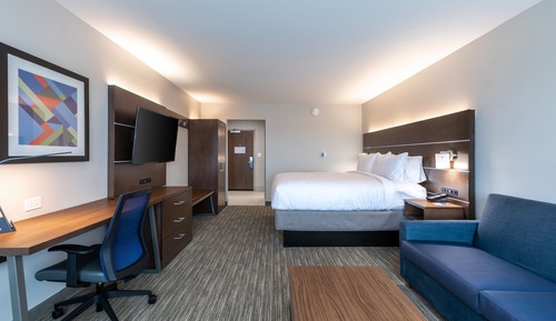 Suite, 1 très grand lit, accessible aux personnes à mobilité réduite (Communications Accessible)