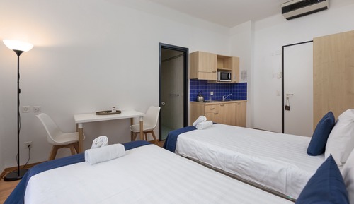 Chambre Classique Double ou avec lits jumeaux, 1 chambre, vue lac