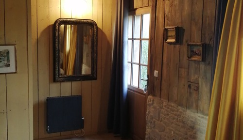 Suite Supérieure, salle de bains attenante, vue jardin (Chambre 4)