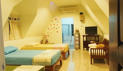 Chambre Triple Familiale, 1 chambre, vue vallée, côté jardin