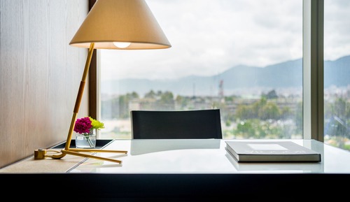 Chambre, 2 lits doubles, avec vue (Andes View)