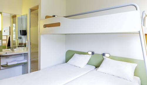 Chambre avec lits jumeaux, 2 lits une place