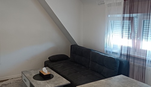 Appartement, 1 lit double et 1 canapé-lit, balcon