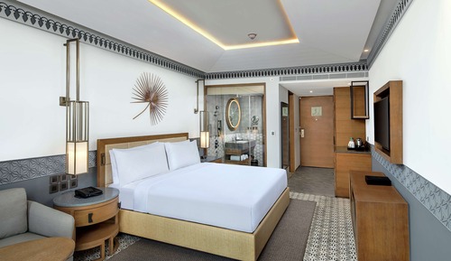 King, Chambre Exécutive, balcon, vue fleuve