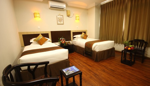 Chambre Deluxe avec lits jumeaux, 2 lits une place