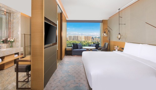 Chambre Classique, 1 très grand lit, accessible aux personnes à mobilité réduite