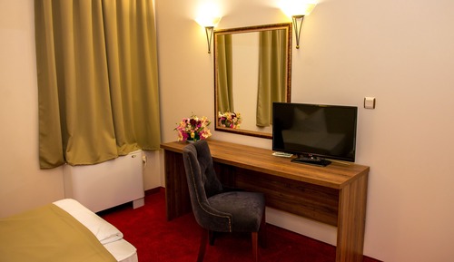 Chambre Double Standard, 2 lits une place, vue ville