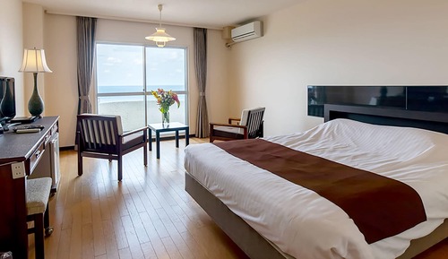 Chambre Double, non-fumeurs, vue océan