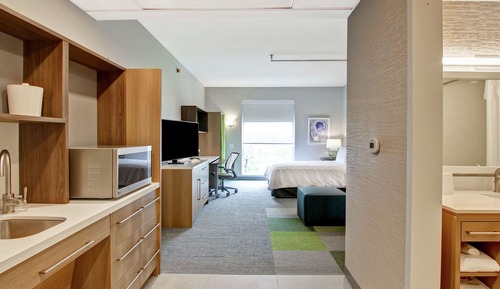 Studio, 1 grand lit (Mobility & Hearing, Roll-in Shower)