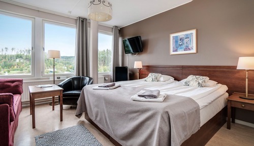 Chambre Double ou avec lits jumeaux (with Sofa Bed)