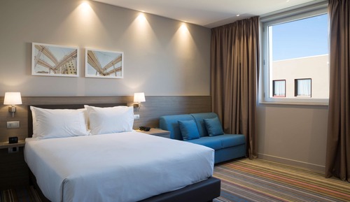 Chambre, 2 grands lits, chambres communicantes