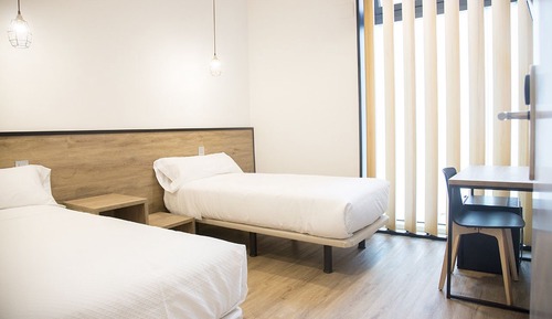 Chambre avec lits jumeaux