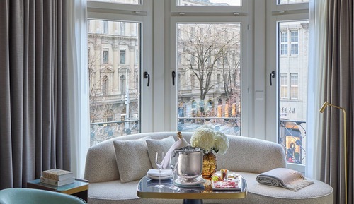 Chambre Deluxe avec lits jumeaux, terrasse