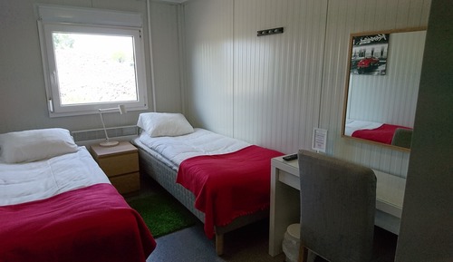Chambre avec lits jumeaux