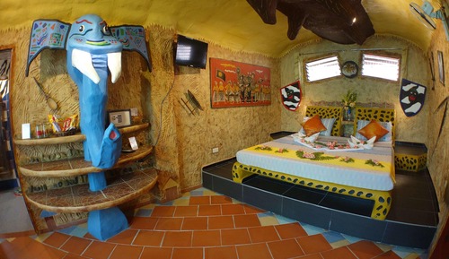 Chambre Deluxe, vue plage, en front de plage (Bongo Bongo)