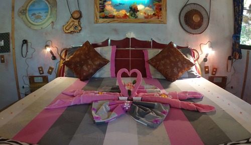 Chambre Supérieure Double ou avec lits jumeaux, côté jardin (Nautilus)