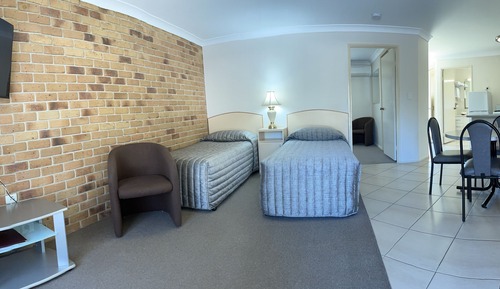 Appartement Standard, plusieurs lits, cuisine, vue jardin