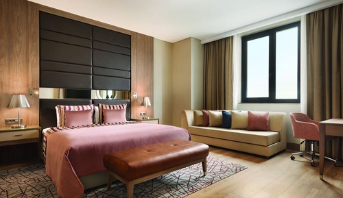 Suite Luxe, 1 grand lit, accessible aux personnes à mobilité réduite, non-fumeurs (Mobility)