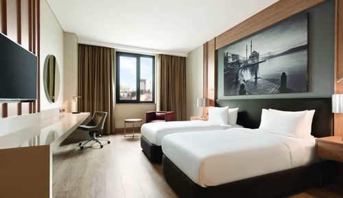 Chambre Premium avec lits jumeaux, 2 lits une place, non-fumeurs (TRYP)
