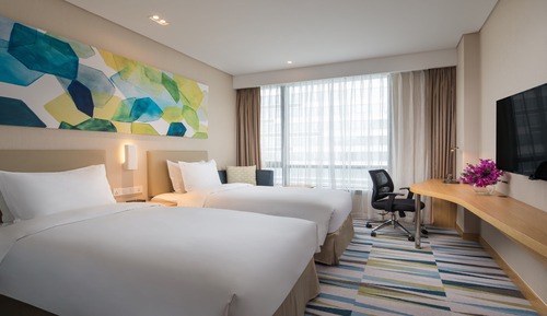 Chambre Standard, 2 lits une place