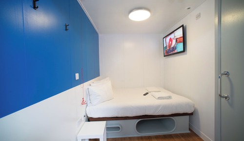 Chambre Double, accessible aux personnes à mobilité réduite, pas de fenêtre
