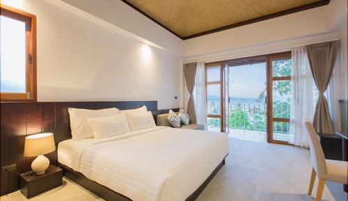 Chambre, vue mer (Hilltop)