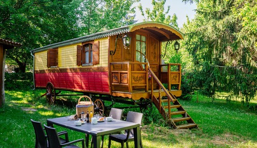 Mobile Home, plusieurs lits, non-fumeurs (Roulotte Tzigane)