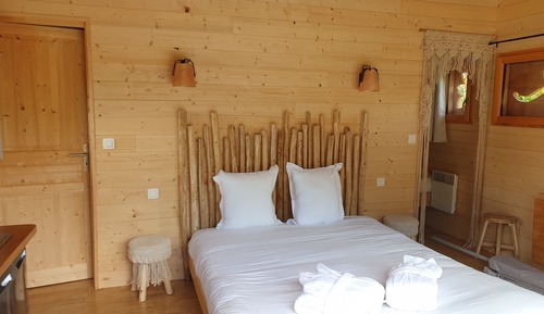 Cabane, plusieurs lits, non-fumeurs (Cabane Indonesienne avec Spa)