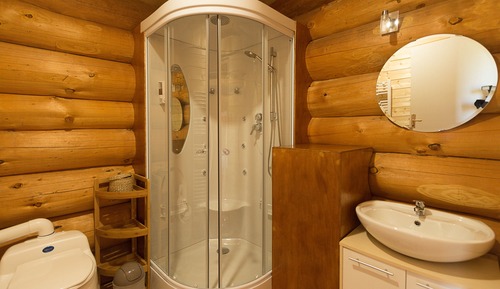 Cabane, plusieurs lits, non-fumeurs (Cabane de Trappeur avec spa)