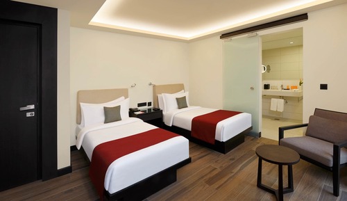 Villa Exécutive, 2 chambres, accessible aux personnes à mobilité réduite, vue piscine