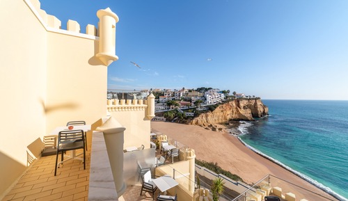 Chambre Double ou avec lits jumeaux, balcon, vue mer