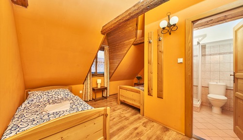 Chambre avec lits jumeaux