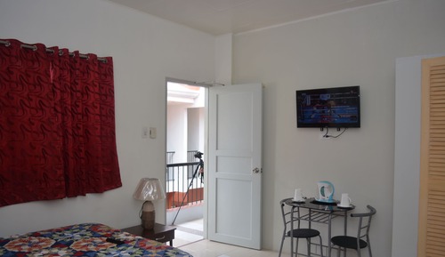 Chambre Double Classique, 2 lits doubles, rez-de-chaussée
