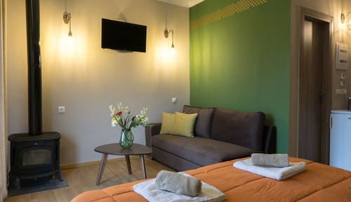 Chambre Double Confort, balcon (Kedros)