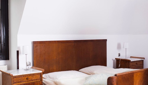 Chambre Simple Confort, 1 lit une place, vue jardin