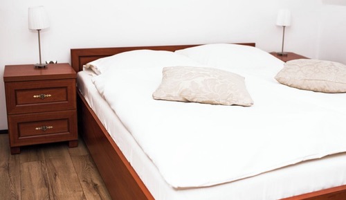 Chambre Classique avec lits jumeaux, 2 lits une place, vue jardin