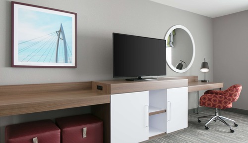 Chambre, 2 grands lits, accessible aux personnes à mobilité réduite (Hearing)