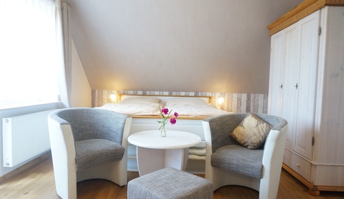 Chambre Double Confort, balcon, côté jardin